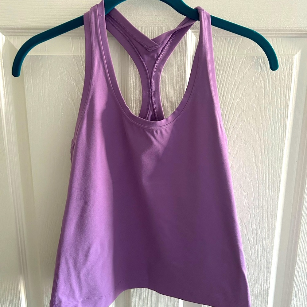 Lululemon Tank, lilac / light purple, new never worn, no tags